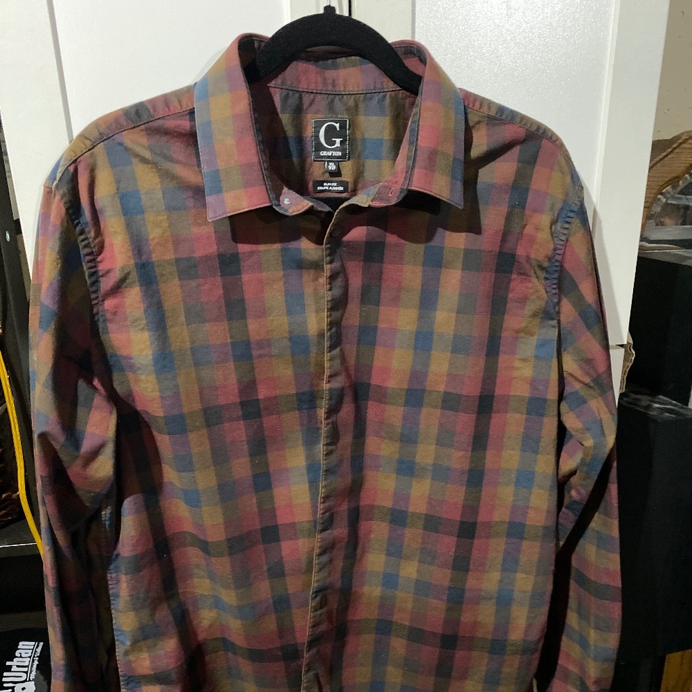 Grafton men’s shirt size XL slim fit